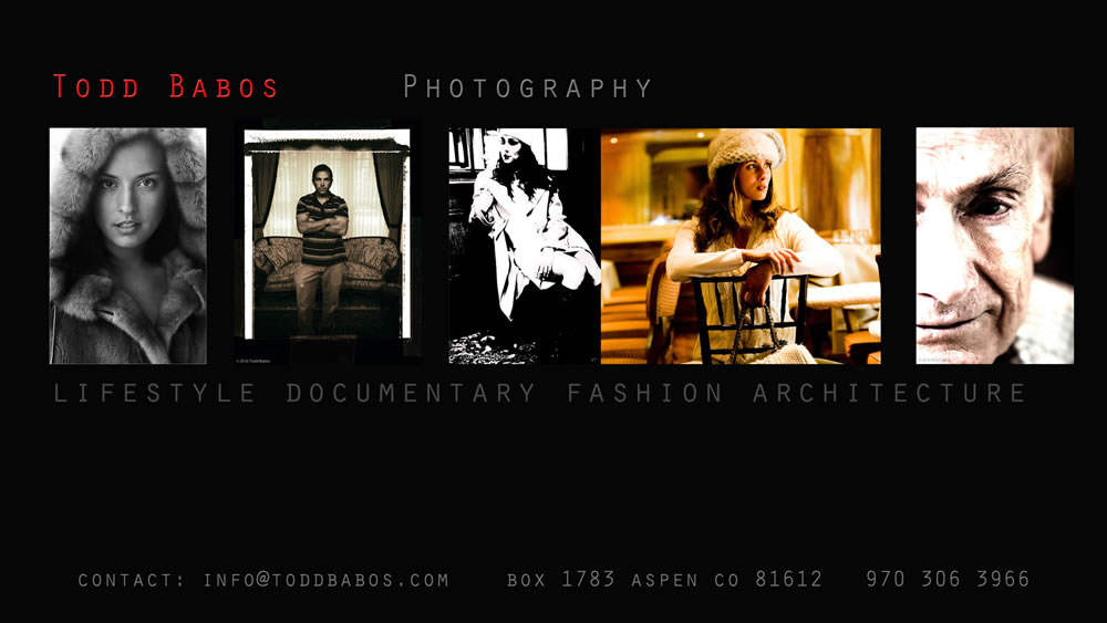 Todd Babos - Aspen Photgrapher